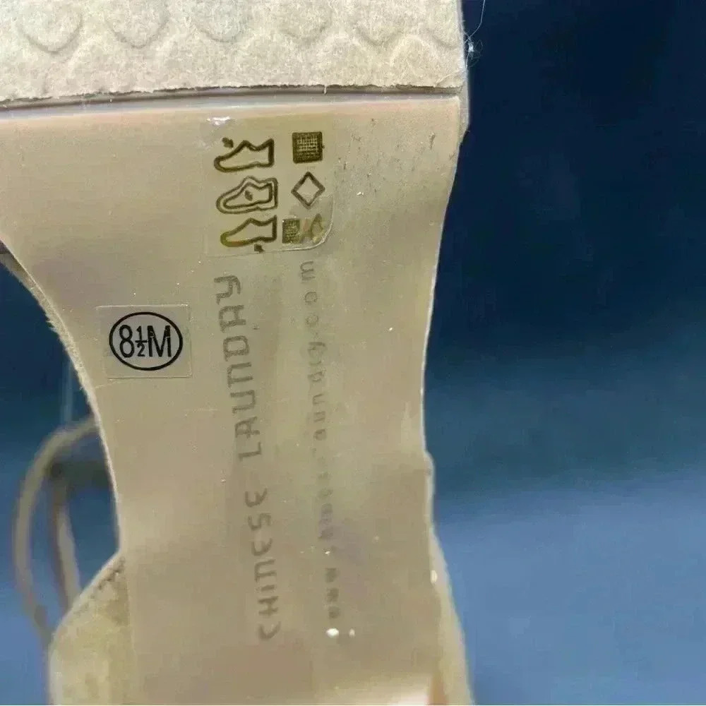 Chinese Laundry strappy heel size 8 1/2 - Picture 9 of 9